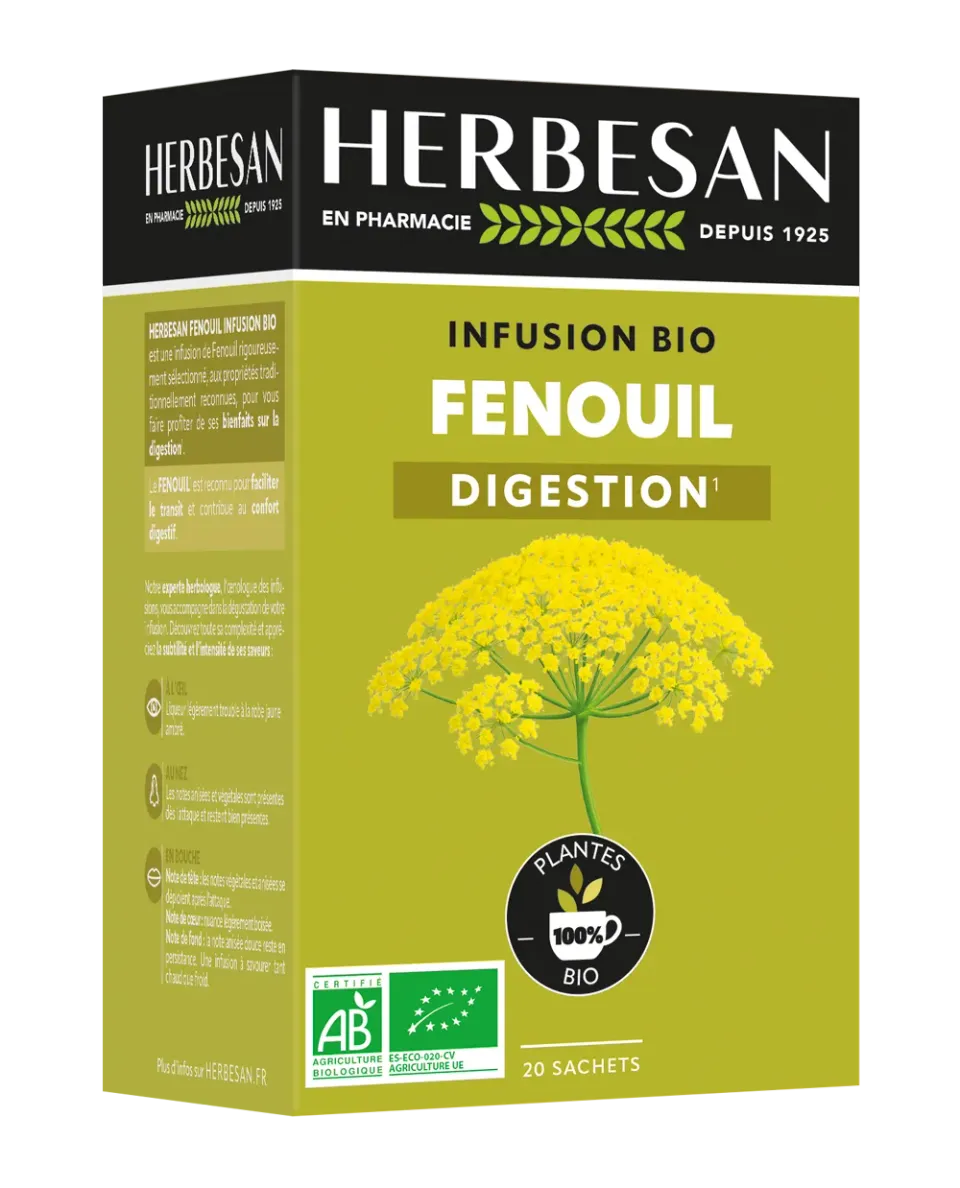 Herbesan Fenouil Digestion Bio infusion digestion