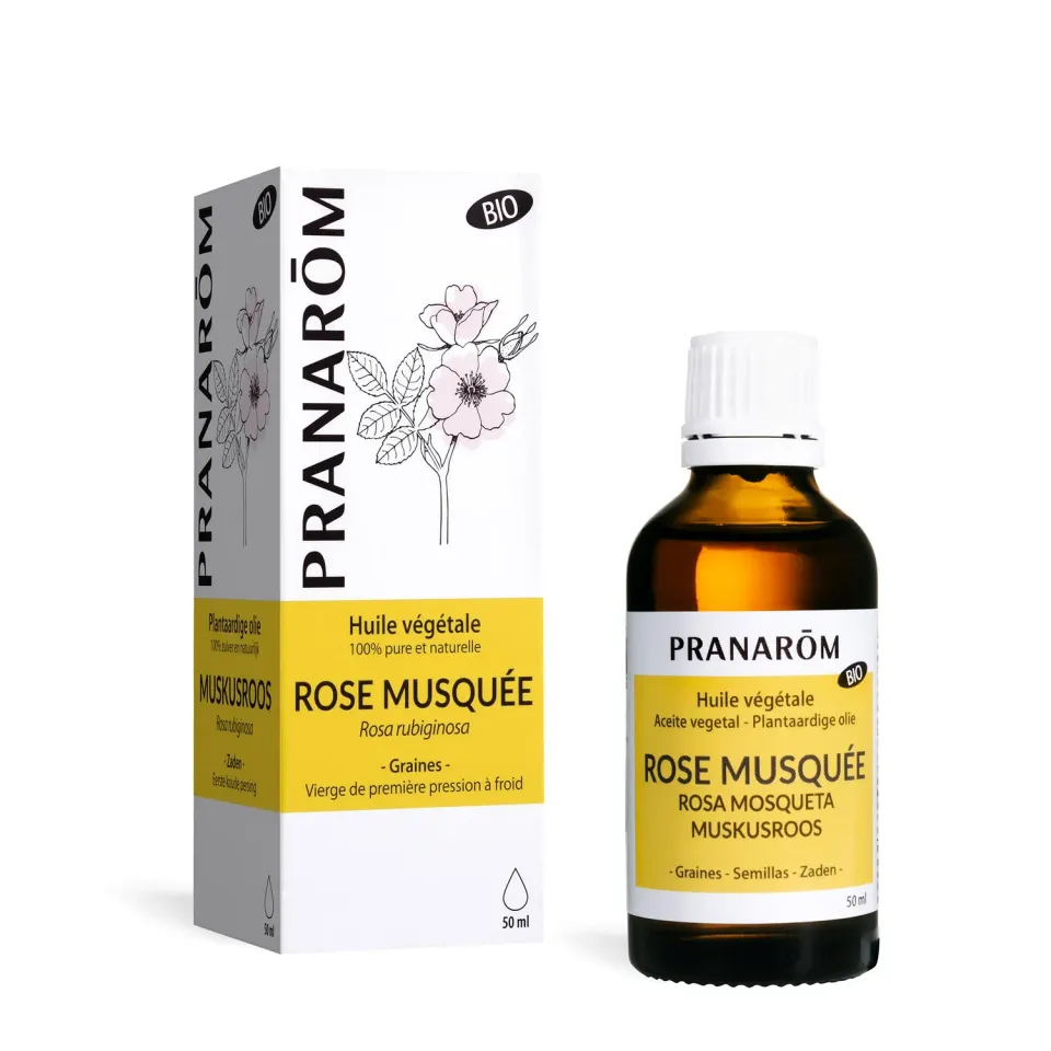 HERBALGEM Huile Végétale Rose musquée bio pression à froid