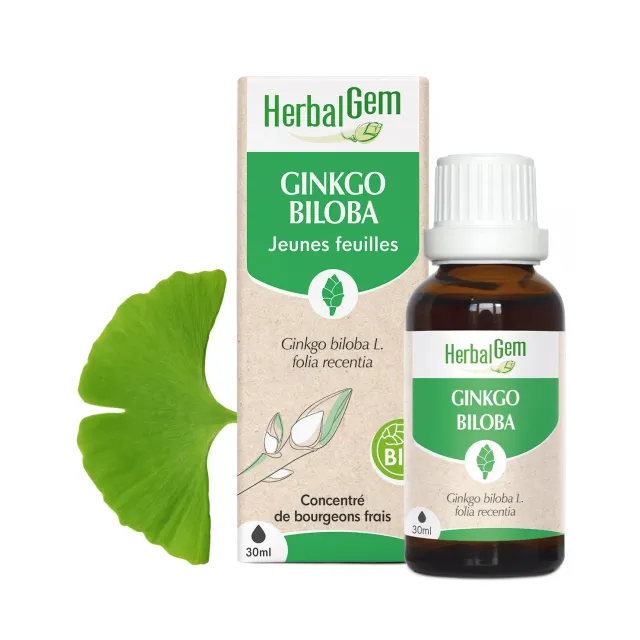 Herbalgem Bourgeon Ginkgo Biloba macérat bio mémoire