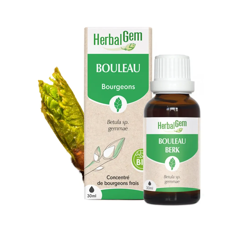 Herbalgem Bouleau macérat bourgeon bio souplesse