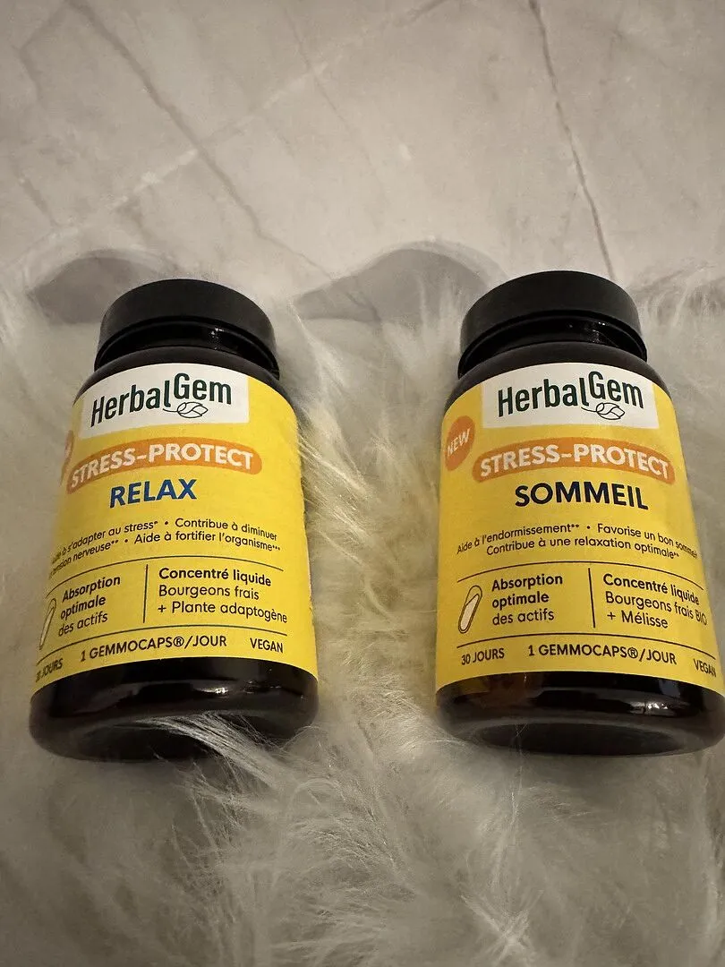 Herbalgem Gemmocaps Relax complément alimentaire calme nervosité