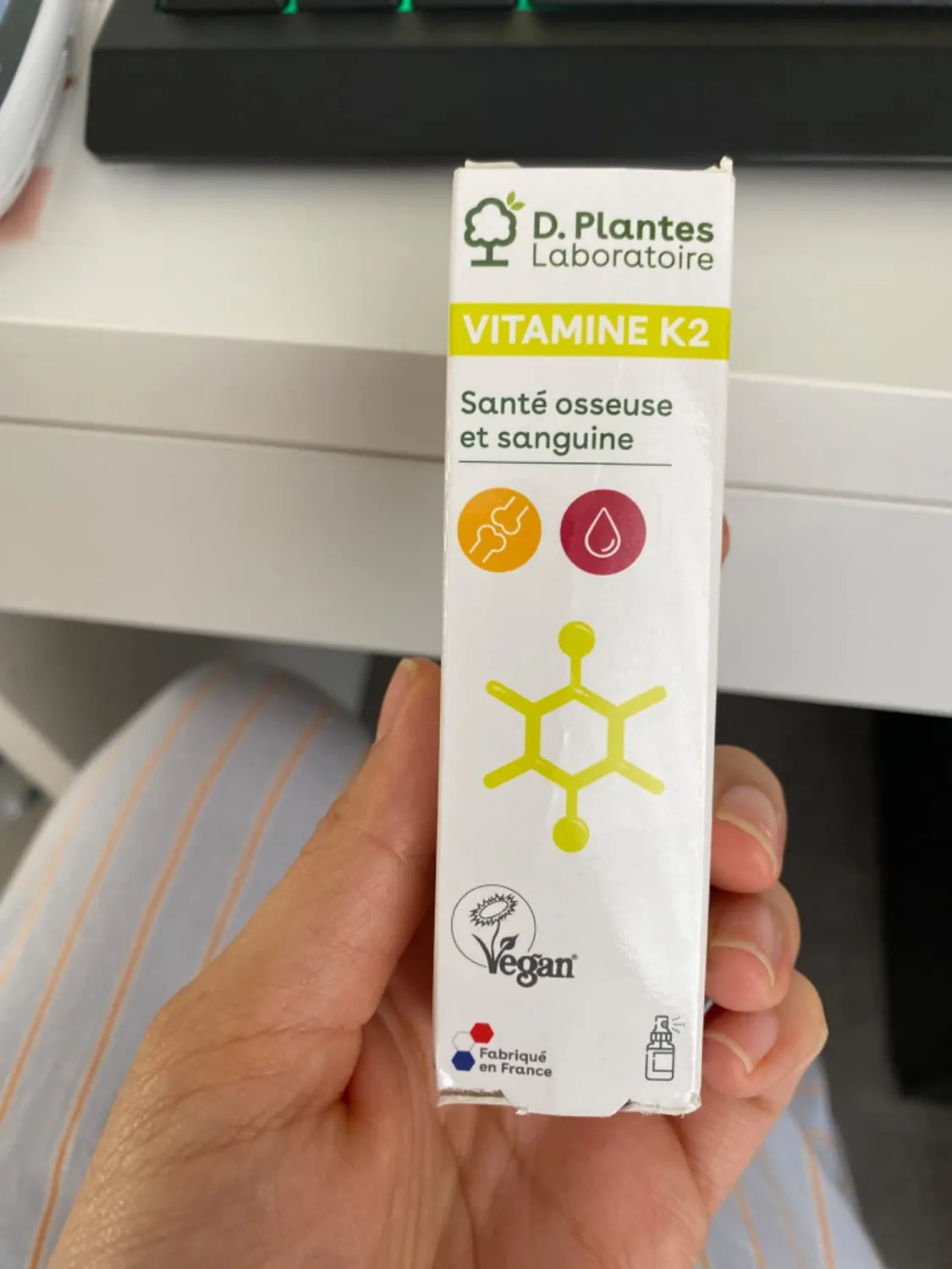 D.Plantes Vitamine K2 MK7 spray 20 ml origine végétale