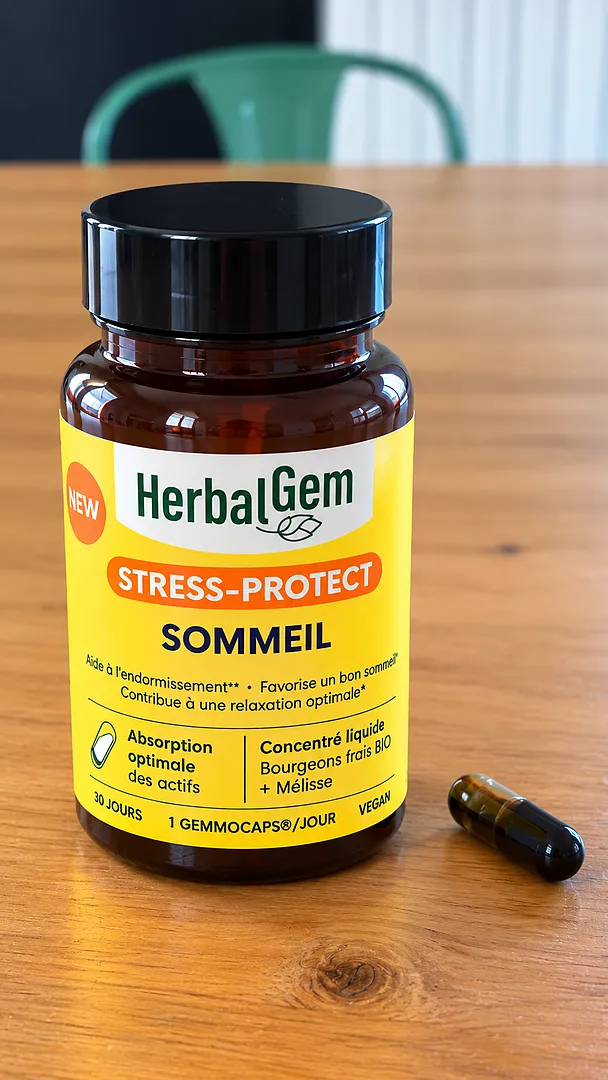 Herbalgem Duo Gemmocaps Sommeil Cognition Gélules Jour Nuit