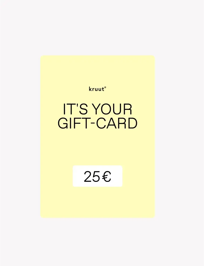 kruut Bon d’achat carte cadeau 10€ plantes sauvages