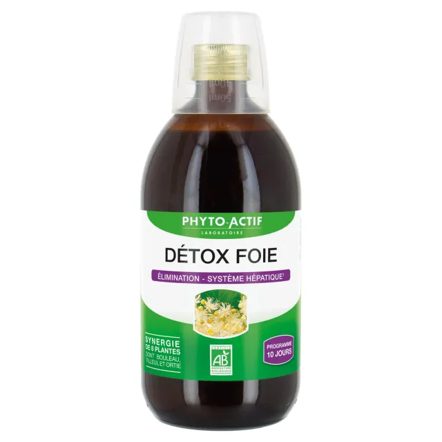 Phyto-Actif Cocktail Détox Foie solution buvable 500 ml bio