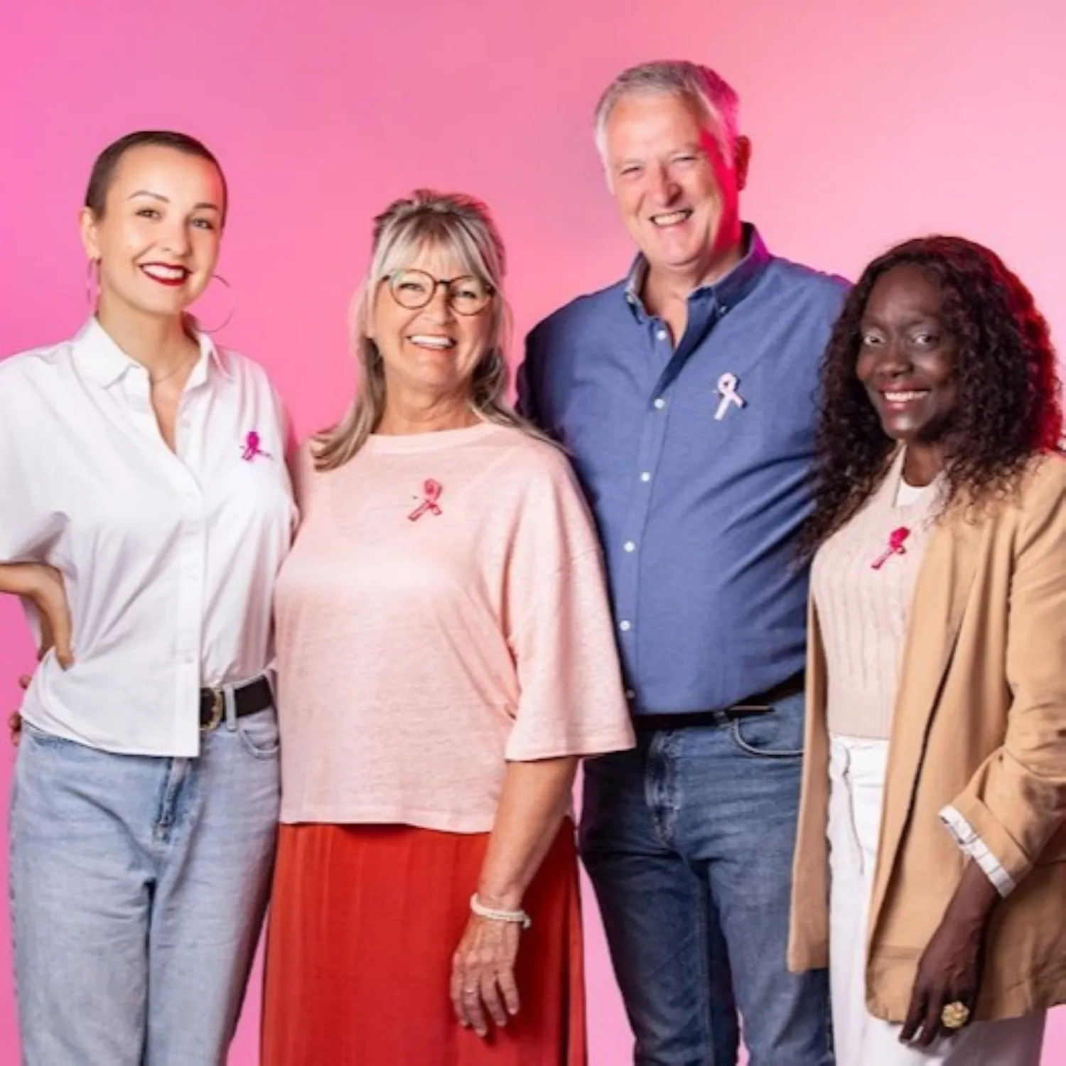 Herbalgem Ruban rose soutien cancer du sein
