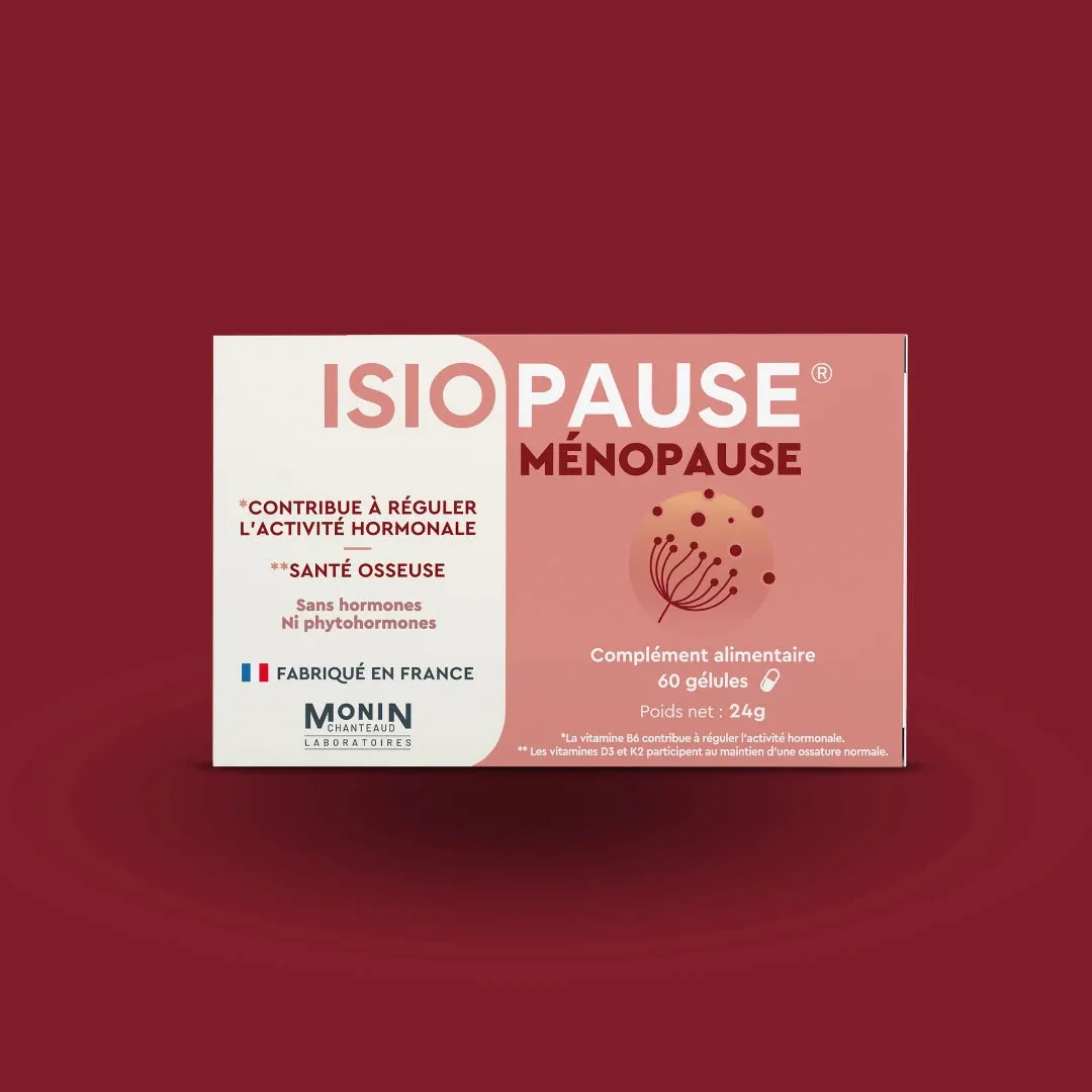 Laboratoires Monin Chanteaud Isiopause gélules ménopause pollen