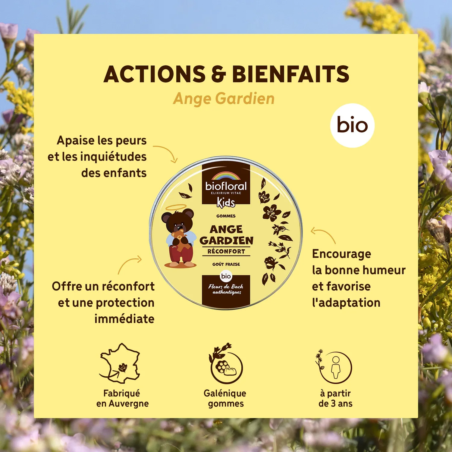 Herbalgem Ange Gardien gommes bio enfant protection