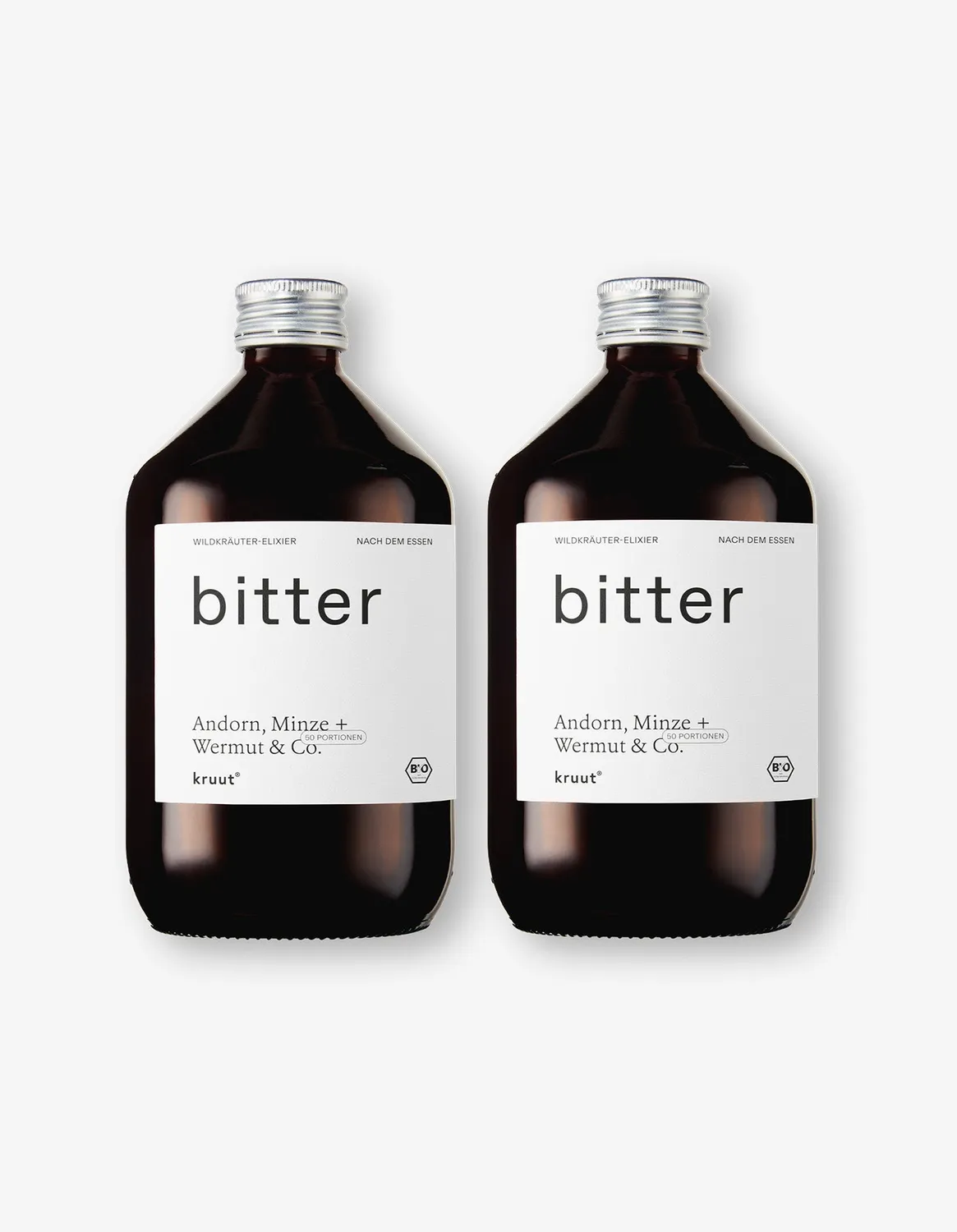 kruut Oxymel Bitter vinaigre plantes amères 150ml