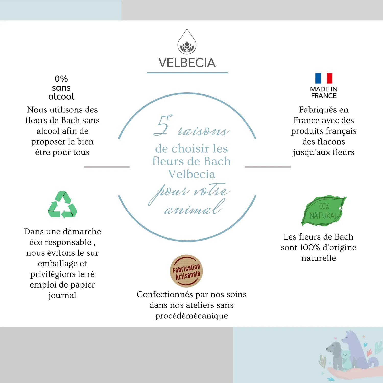 Velbecia Aboiements excessifs élixir chien 2x50 ml