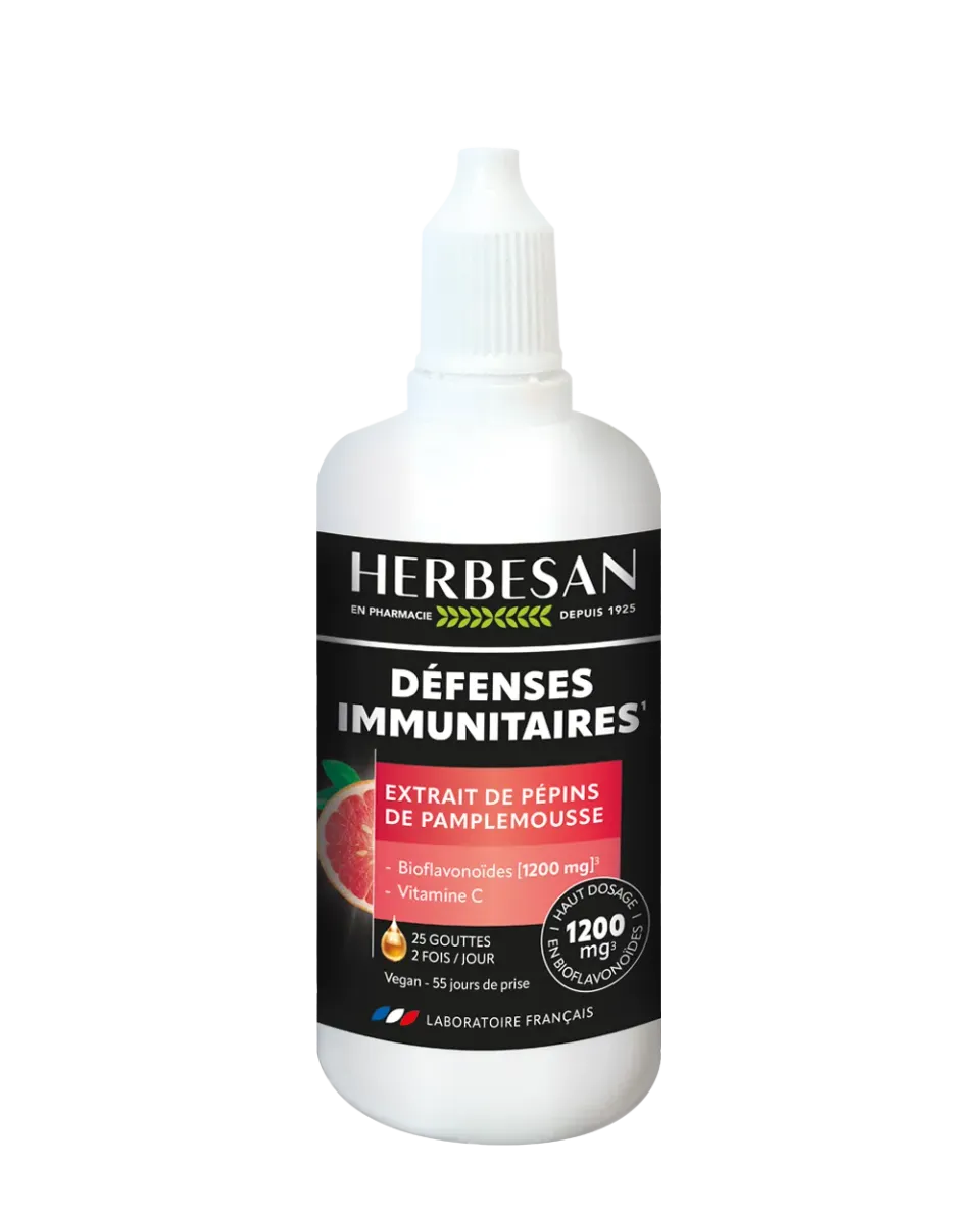 Herbesan Défenses Immunitaires complément vitamine C