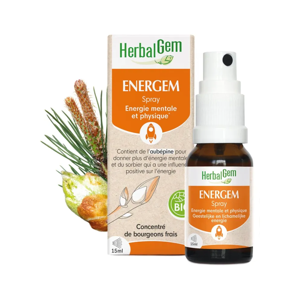 Herbalgem Energem spray bourgeons bio