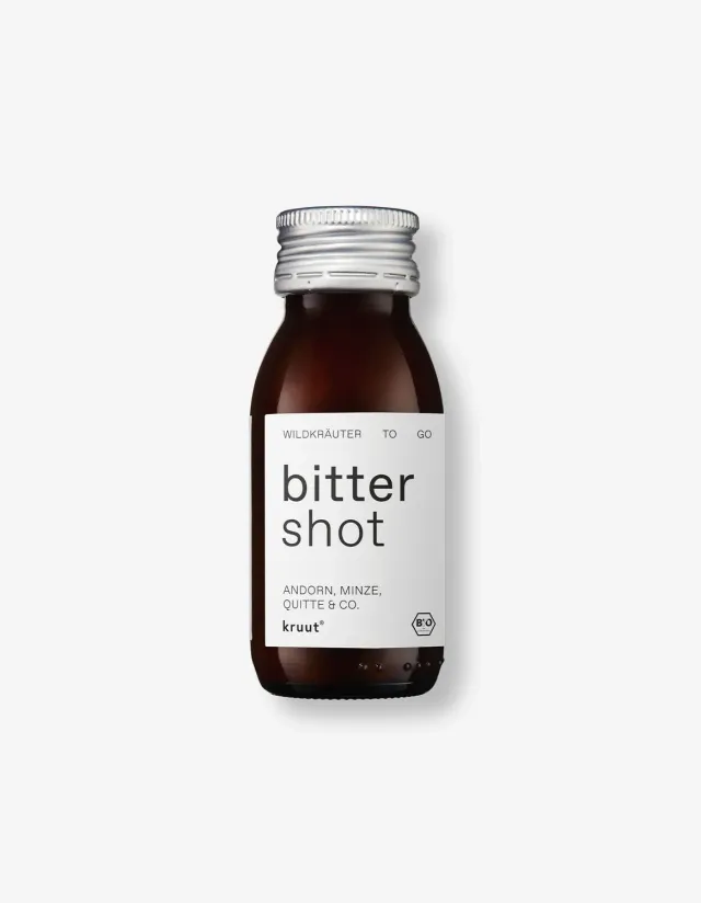 kruut Bitter Shot shot coing plantes amères bio 10x