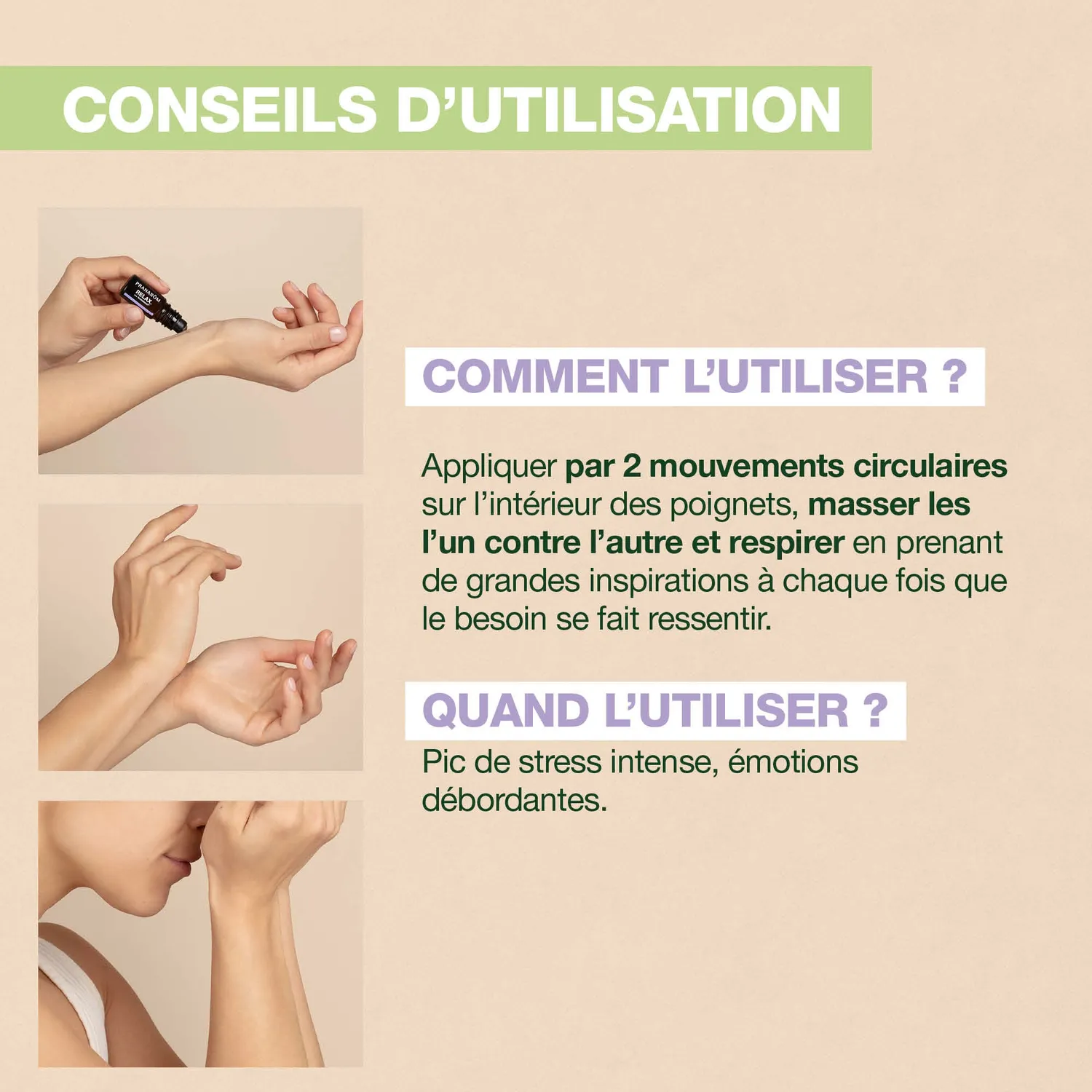 Herbalgem Relax roll-on bio détente émotions