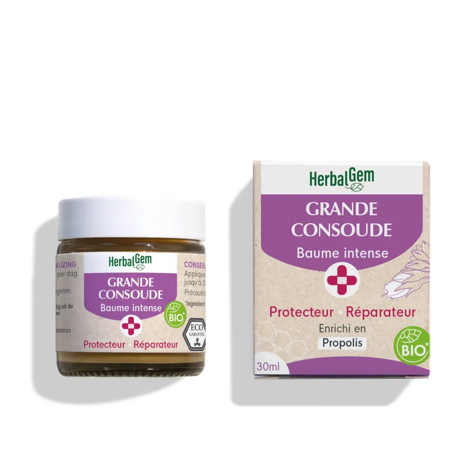 Herbalgem Grande Consoude baume intense bio peau