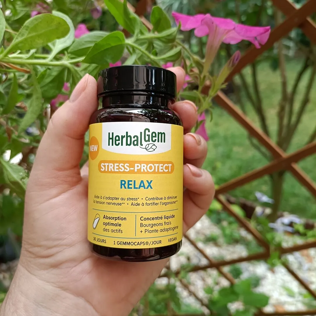 Herbalgem Gemmocaps Relax complément alimentaire calme nervosité