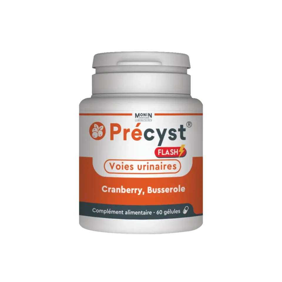 Laboratoires Monin Chanteaud Precyst Flash gélules cystite busserole
