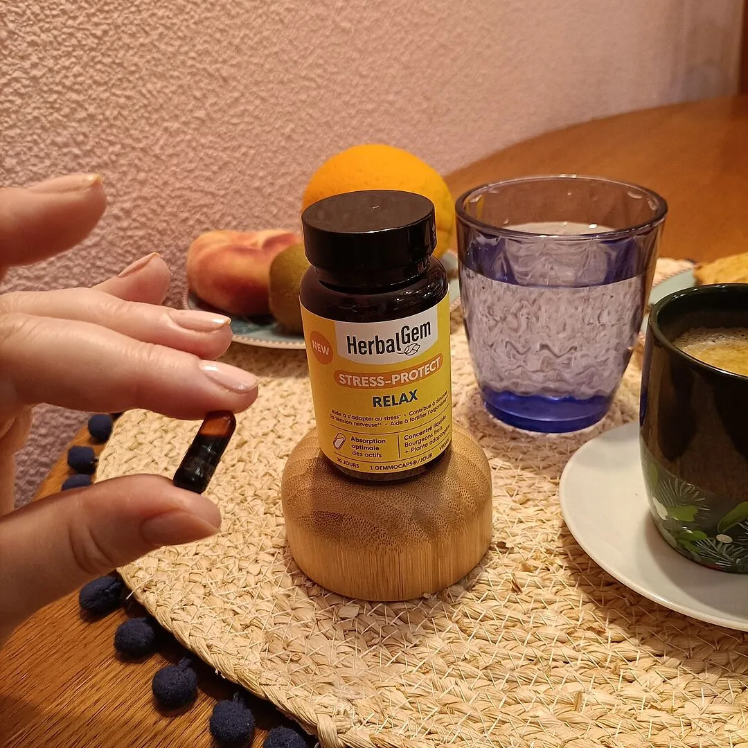 Herbalgem Gemmocaps Relax complément alimentaire calme nervosité