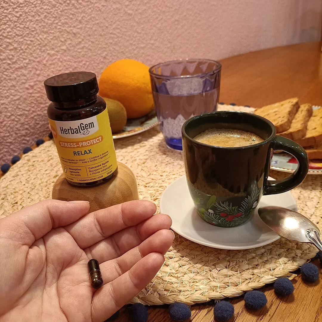 Herbalgem Gemmocaps Relax complément alimentaire calme nervosité