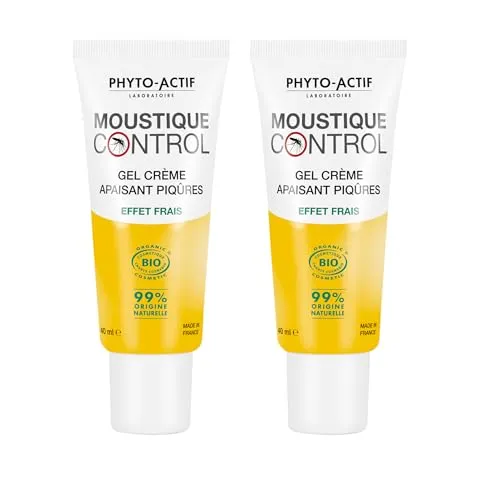 Phyto-Actif Moustique Control gel-crème piqûres bio 2x40 ml