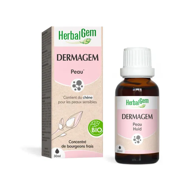 Herbalgem DermaGem complexe bourgeons bio peau
