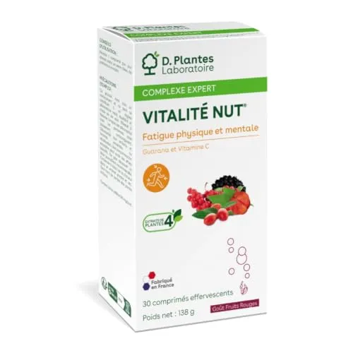 D.Plantes Vitalité-Nut fruits rouges comprimés effervescents 30