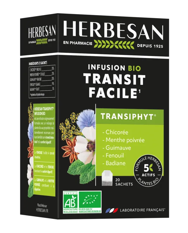 Herbesan Transiphyt infusion transit bio digestion