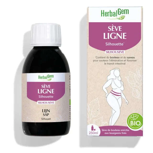 Herbalgem Sève Ligne sève de bouleau bio silhouette