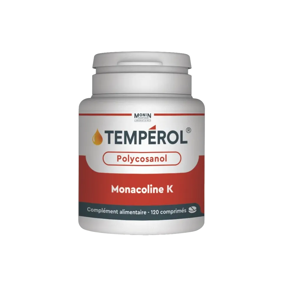 Monin Chanteaud Tempérol comprimé cholestérol levure riz