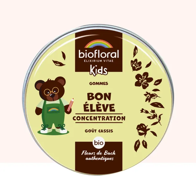 Herbalgem Bon élève gommes bio concentration enfant