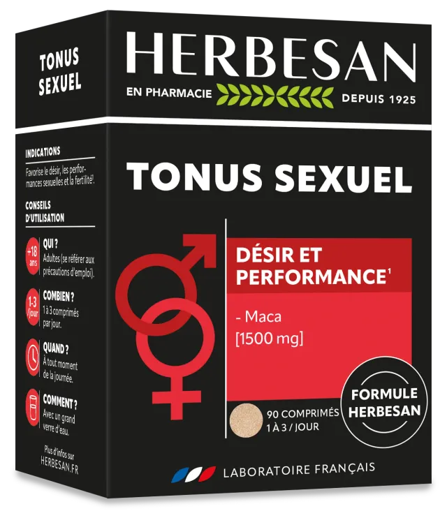 Herbesan Maca Tonus Sexuel gélules désir