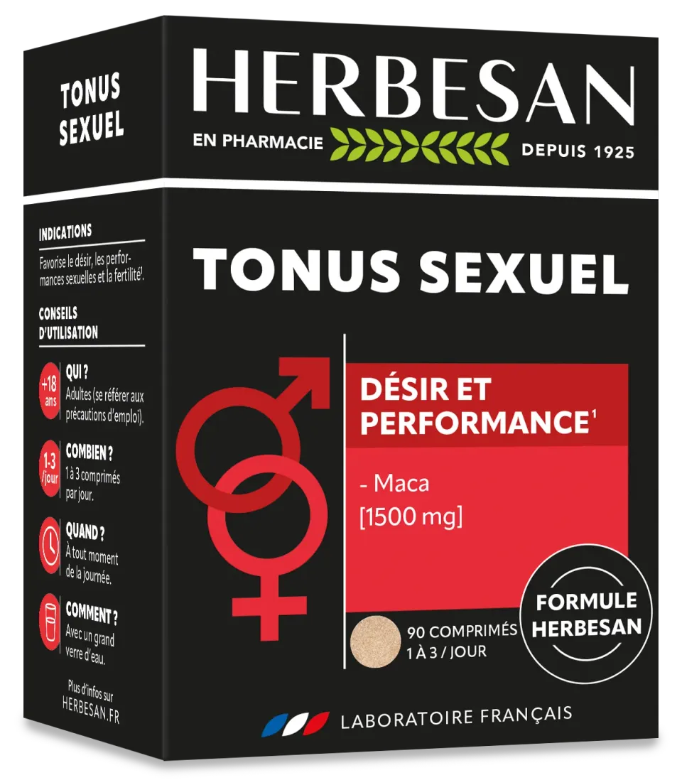 Herbesan Maca Tonus Sexuel gélules désir