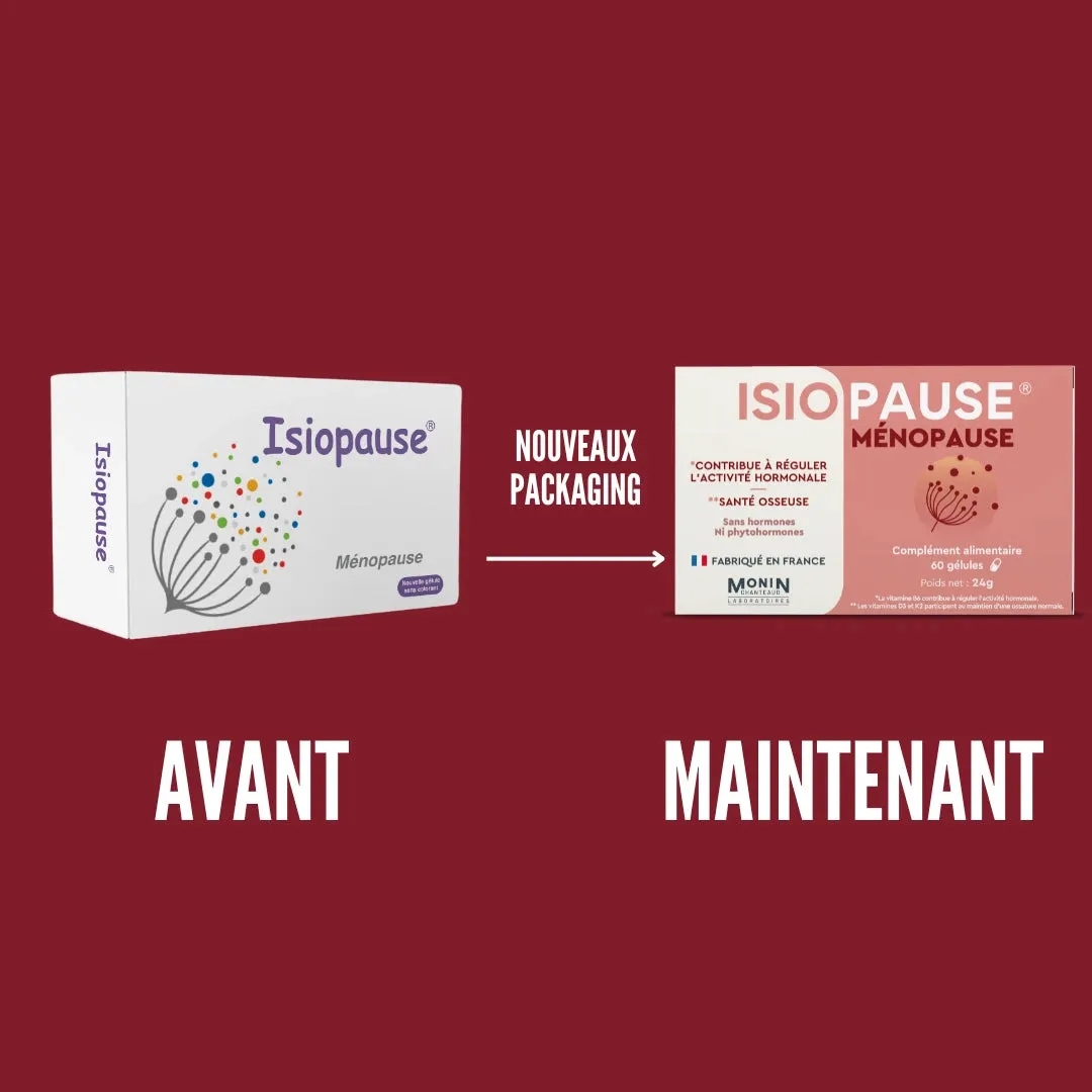 Laboratoires Monin Chanteaud Isiopause gélules ménopause pollen