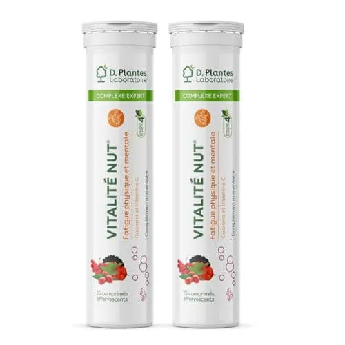 D.Plantes Vitalité-Nut fruits rouges comprimés effervescents 30