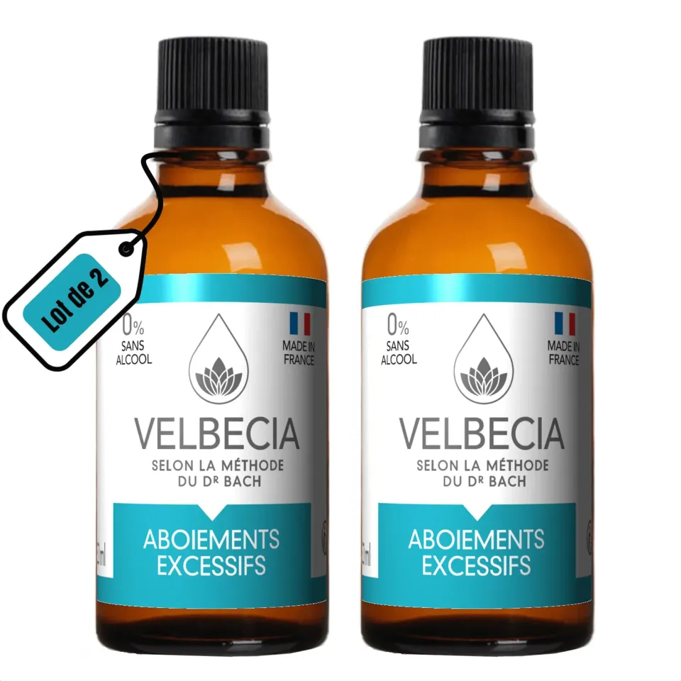 Velbecia Aboiements excessifs élixir chien 2x50 ml