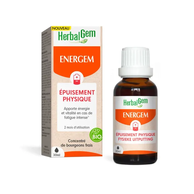 Herbalgem EnerGem épuisement complexe bourgeons bio