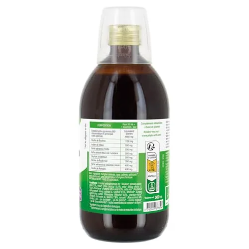 Phyto-Actif Cocktail Détox Foie solution buvable 500 ml bio