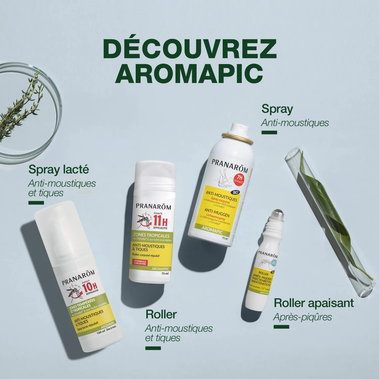 Herbalgem Roller apaisant après-piqûres bio démangeaisons