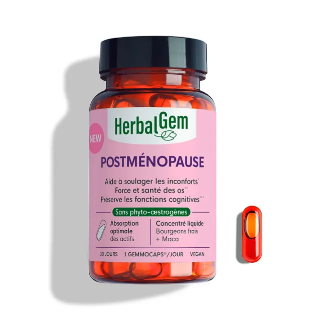 Herbalgem GemmoCaps Postménopause gélules vitality