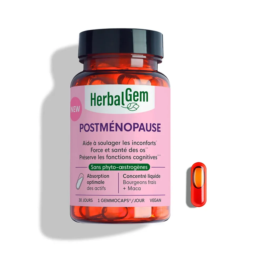 Herbalgem GemmoCaps Postménopause gélules vitality