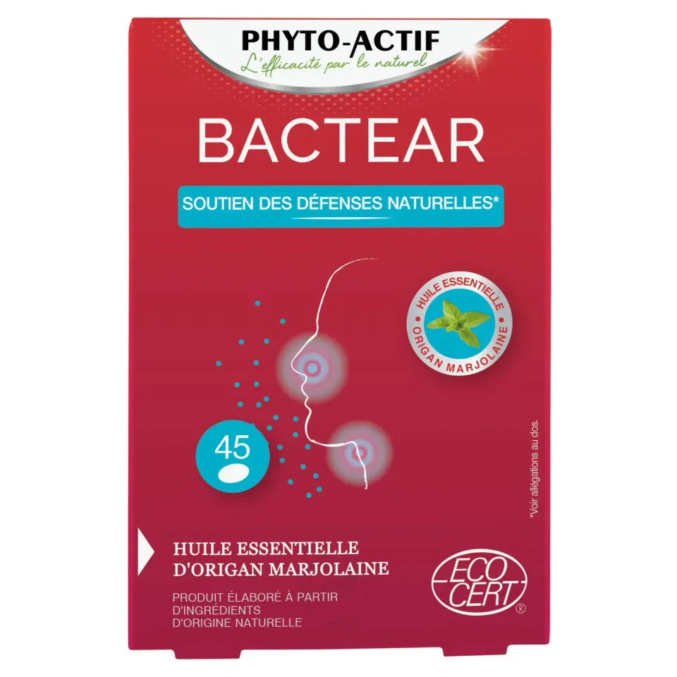 Phyto-Actif Bactear complément immunité 45 comprimés