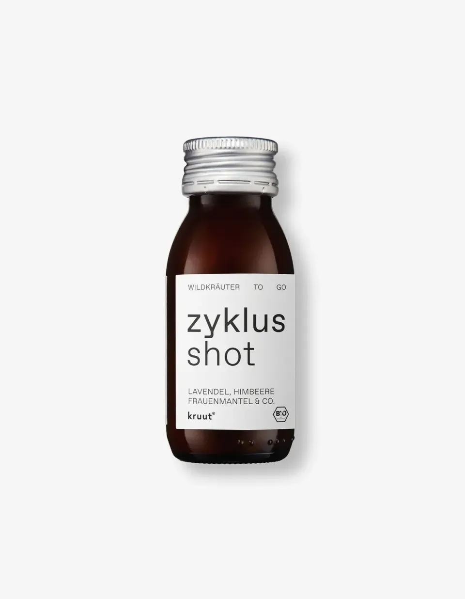 Kruut Zyklus Shot élixir cycle framboise bio 10 doses