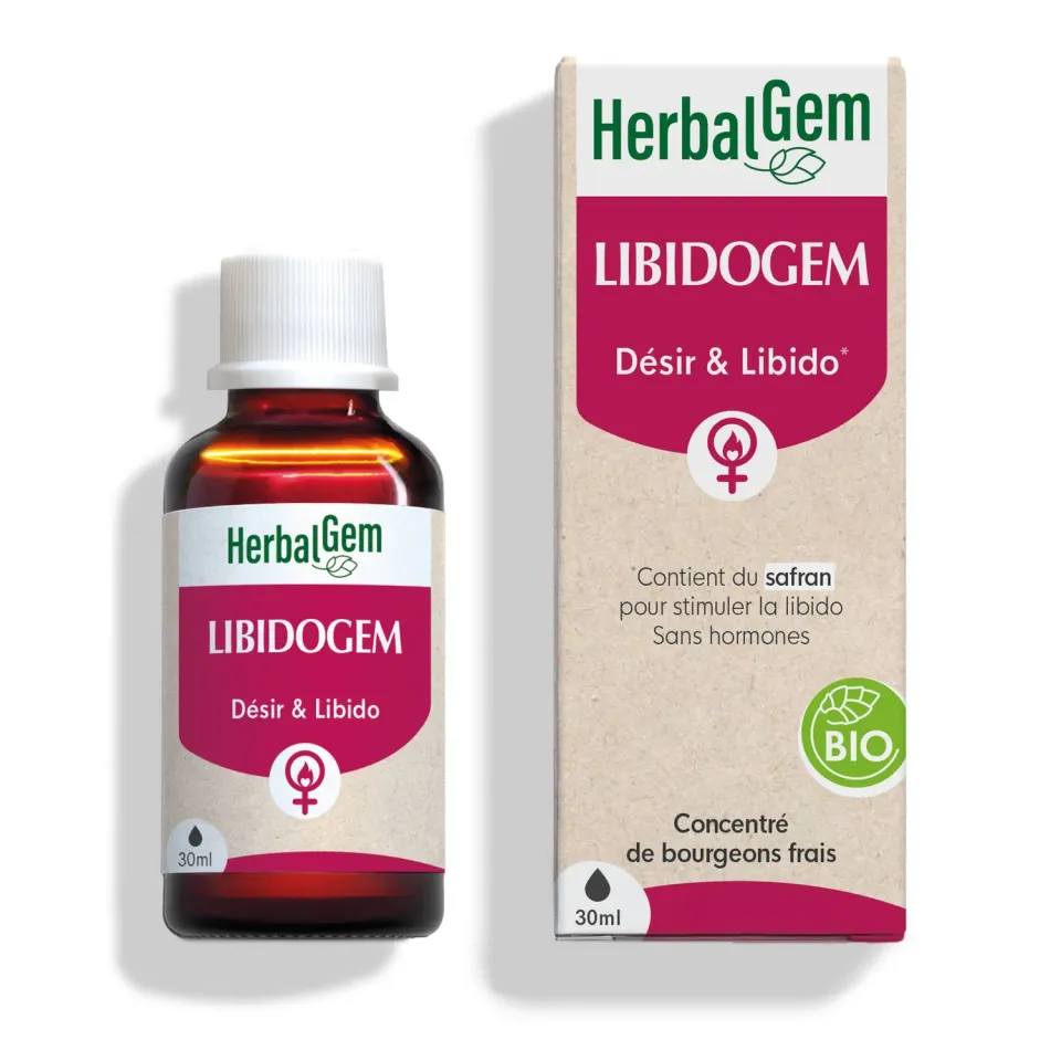 Herbalgem LibidoGem Femme complexe bourgeons bio désir