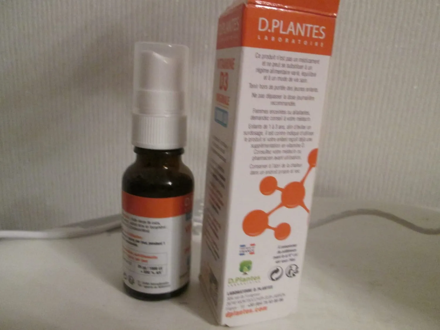 D.Plantes Vitamine D3 Originale 1000 UI spray 20 ml immunite