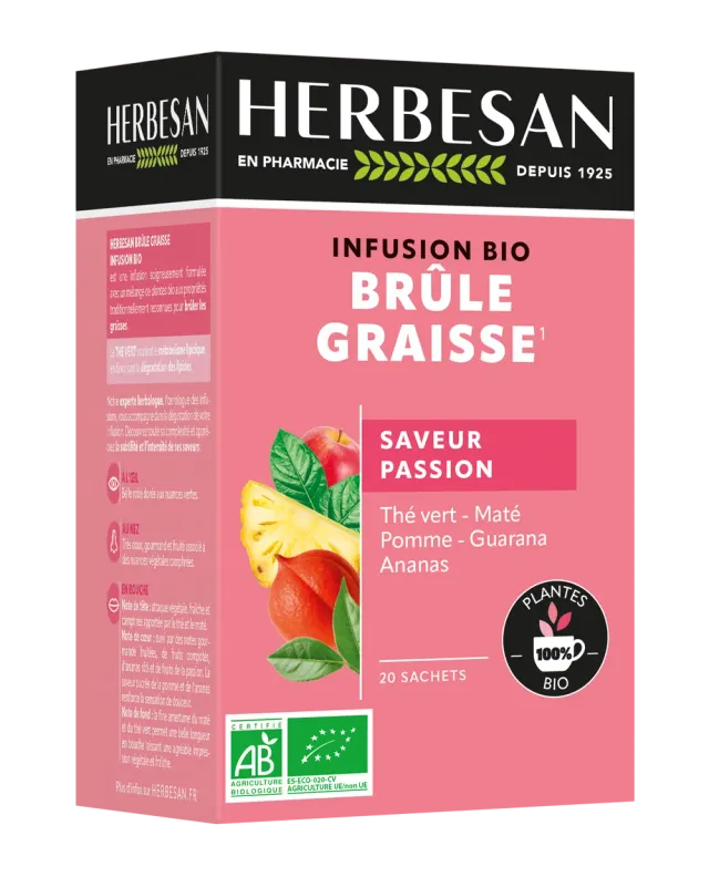Herbesan Brûle Graisse infusion bio passion