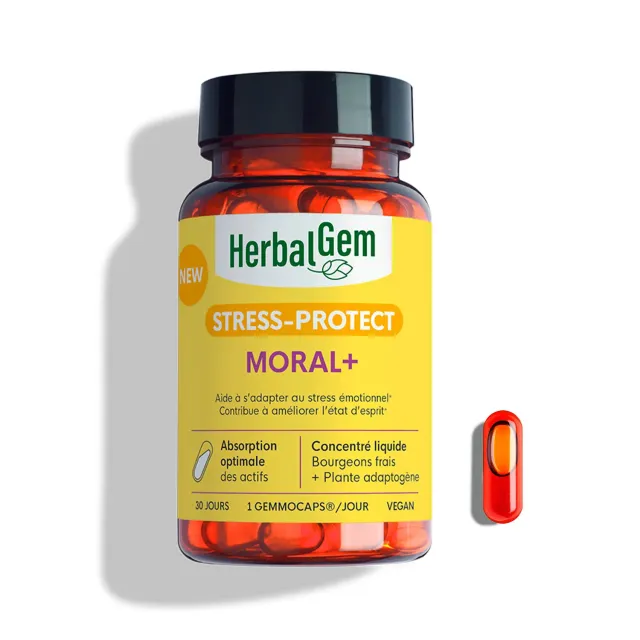 Herbalgem Gemmocaps Moral+ complément alimentaire humeur
